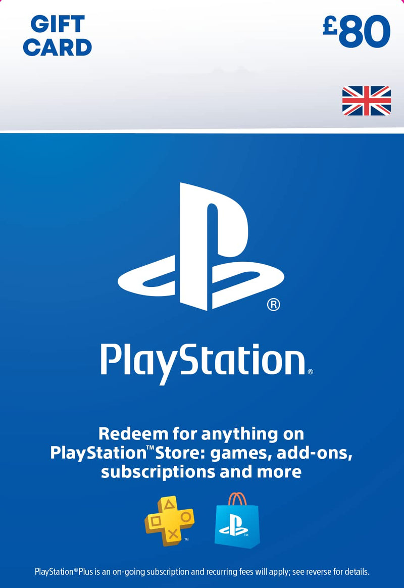 £80 PlayStation Store Gift Card | PSN UK Account [Code via Email]