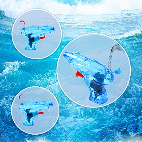 VEYLIN Water Gun, 12 Pack Water Pistols for Kids Small Pistol Guns Outdoor Beach Garden Toy Pool Bath Party Water Fighting