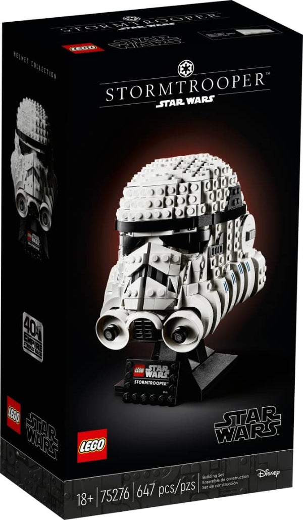 LEGO 75276 Star Wars Stormtrooper Helmet Display Building Set, Advanced Collectible Gift Model for Adults