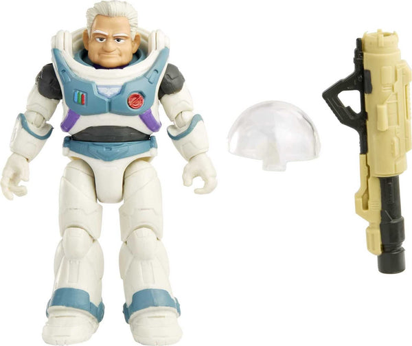 Mattel Lightyear Toys Space Ranger Alpha Darby Steel Action Figure, 14 Points of Articulation & Accessories, 5-in Scale