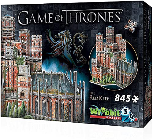 Wrebbit3D | Game of Thrones: Red Keep (845pc) | 3D Puzzle | Ages 14+