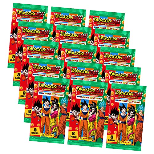 Panini Dragon Ball Cards Series 2 - Universal Collection Trading Cards - Trading Cards - 15 Boosters