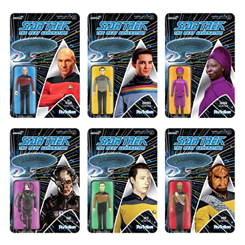 SUPER7 - Star Trek: The Next Generation ReAction Figure Wave 1 - Wesley Crusher