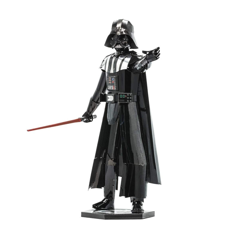 Metal Earth Fascinations Premium Series Star Wars Darth Vader 3D Metal Model Kit Bundle with Tweezers