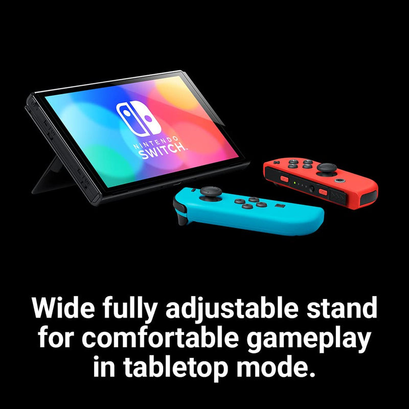 Nintendo Switch (OLED Model) - Neon Blue/Neon Red