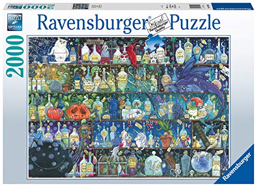 Ravensburger Poisons and Potions 2000 Piece Jigsaw Puzzle for Adults and Kids Age 12 Years Up