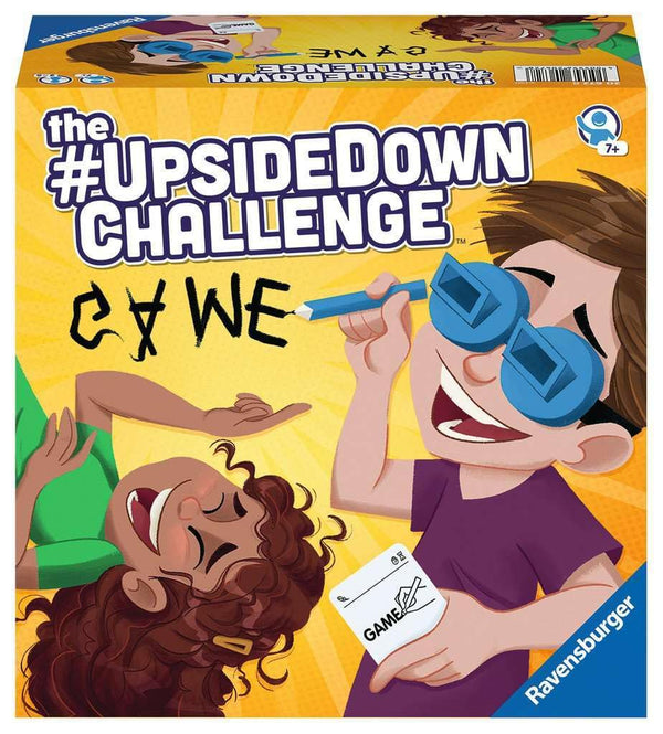 Ravensburger Upside Down Challenge Game - Party Games for Adults & Children Age 7 Years Up - Kids Gifts