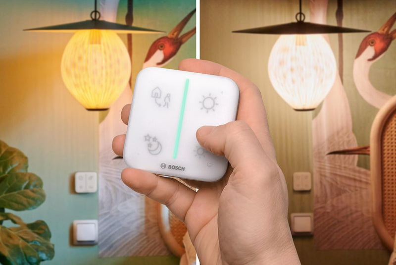 Bosch Smart Home universal switch II for controlling smart devices, 4 buttons can be configured with personal actions