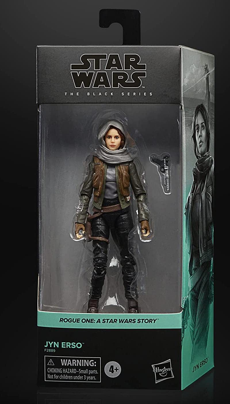Star Wars The Black Series Jyn Erso 15-Cm-Scale Rogue One: A Story Collectible Action Figure, Toys for Kids Ages 4 and Up