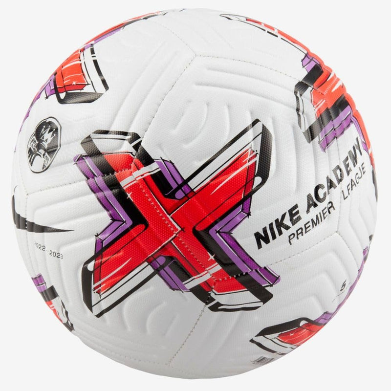 NIKE Pl Academy - FA22 Recreational soccer ball White/Bright Crimson/Black 5