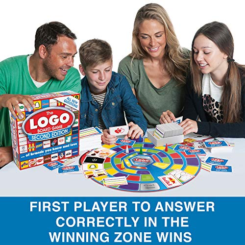 Drumond Park The LOGO Board Game Second Edition - The Family Board Game of Brands and Products You Know and Love, Family Games For Adults And Kids Suitable From 12+ Years