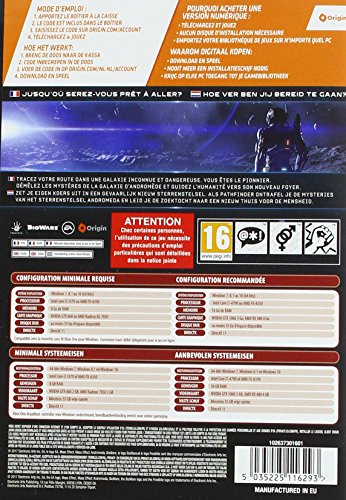 Mass Effect Andromeda - PC Code in the Box (box in french, game in english)