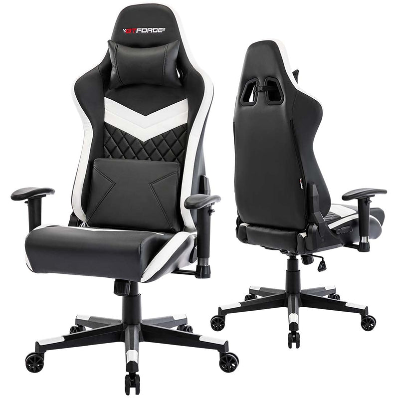 GTFORCE EVO SR Gaming Reclining Sports Racing Office Swivel Desk PC CAR Faux Leather Chair