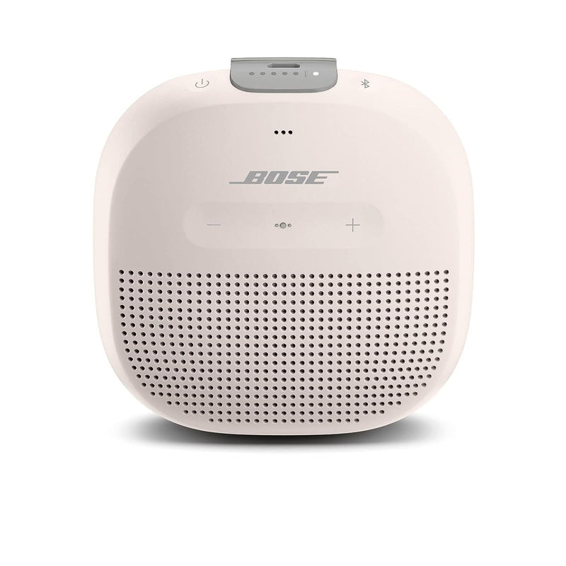 Bose SoundLink Micro Bluetooth Speaker: Small Portable Waterproof Speaker with Microphone, White