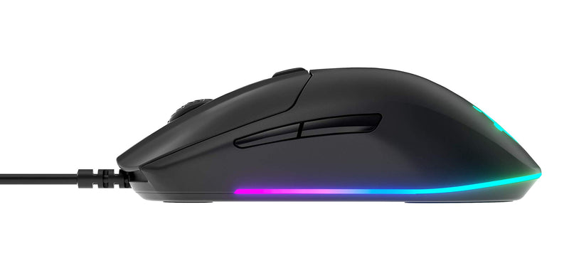 SteelSeries Rival 3 - Gaming Mouse - 8,500 CPI TrueMove Core Optical Sensor - 6 Programmable Buttons - Split Trigger Buttons - Black