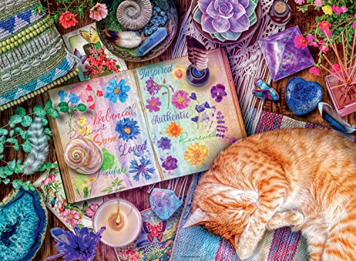 Ravensburger Aimee Stewart Purrfect Peace 500 Piece Jigsaw Puzzle for Adults & Kids Age 10 Years Up