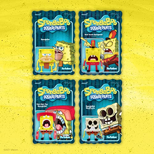 SUPER7 - Kah-Rah-Tay Spongebob Squarepants Reaction Figure