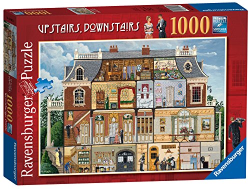 Ravensburger Upstairs, Downstairs 1000 Piece Jigsaw Puzzle for Adults & Kids Age 12 Years Up , Large