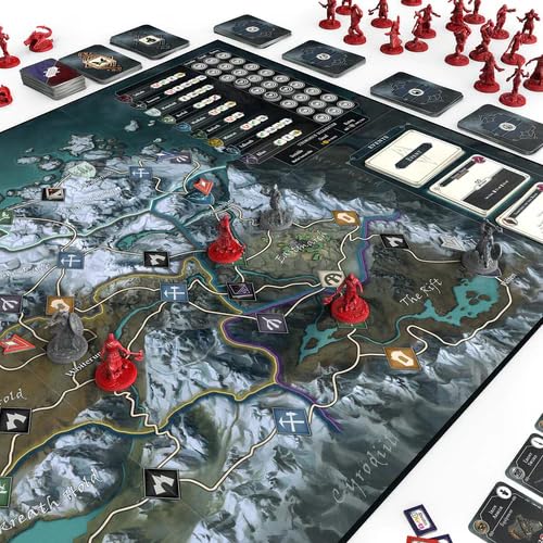 Modiphius | The Elder Scrolls: Skyrim - Adventure Board Game | Board Game | Ages 14+ | 1-4 Players | 60-120 Minutes Playing Time