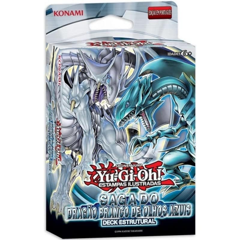 YU-GI-OH! 11887 Saga of Blue Eyes White Dragon Structure Deck, Multi, for ages 6+