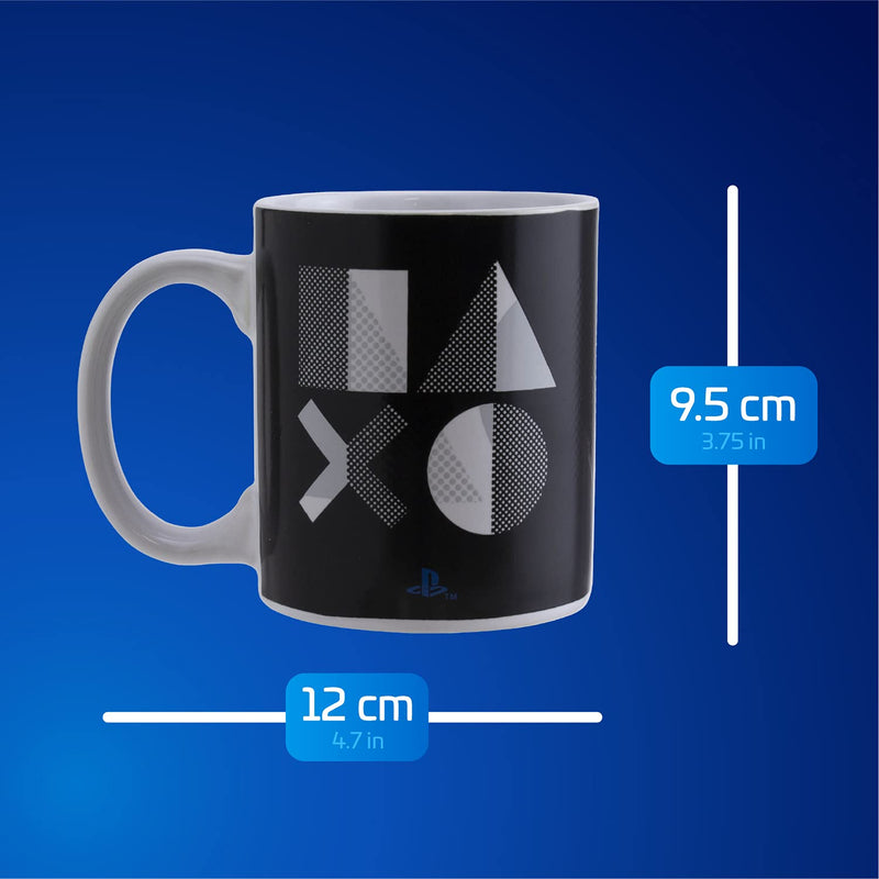 Paladone Playstation 5 Heat Change Synthetic Mug - Officially Licensed Merchandise, 300ml