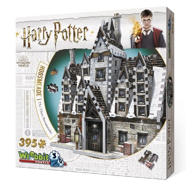 Wrebbit3D | Harry Potter: Hogsmeade - The Three Broomsticks (395pc) | Puzzle | Ages 14+