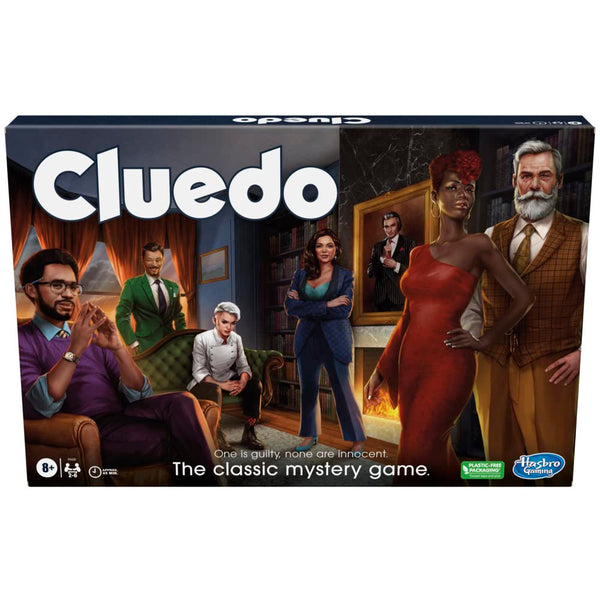 Hasbro Gaming Cluedo Board Game, Reimagined Cluedo Game for 2-6 Players, Mystery Games, Detective Games, Family Games for Kids and Adults