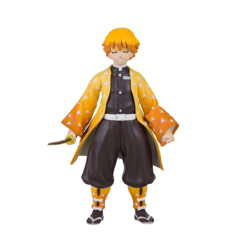 McFarlane Toys, Demon Slayer 5-inch Zenitsu Agatsuma Deluxe Action Figure, Netflix Demon Slayer Anime Series Toy - Ages 6+