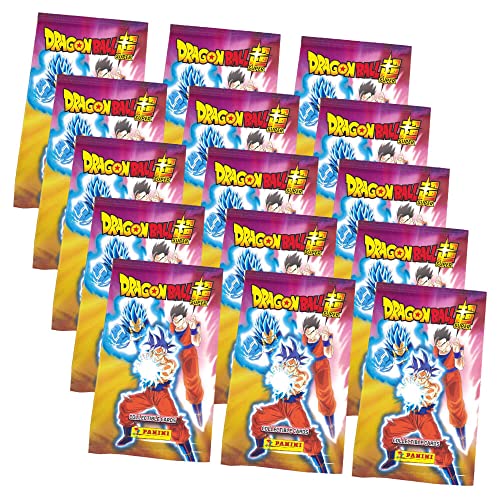 Panini Dragon Ball Super Trading Cards - Trading Cards Series 1 - Card Selection (15 Boosters)