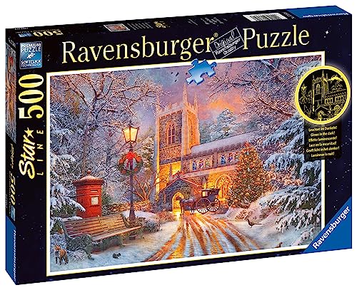 Ravensburger Starline Edition 500 Piece Christmas Jigsaw Puzzle for Adults and Kids Age 10 Years Up
