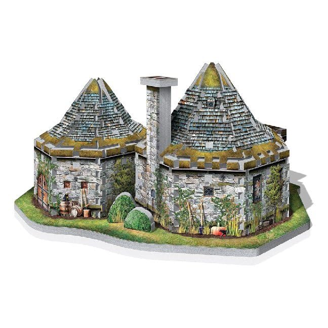 Wrebbit3D HOGHAG Hagrid's Hut Harry Potter Puzzle, Multicolor, (270-Piece)