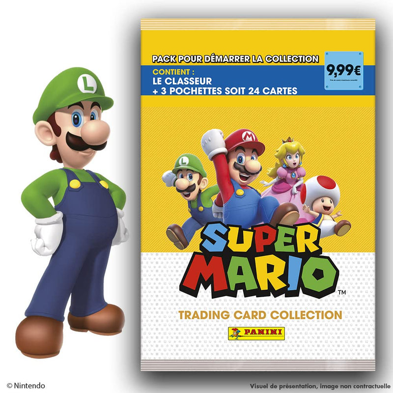 Panini Super Mario Trading Card Collection - Starter Pack