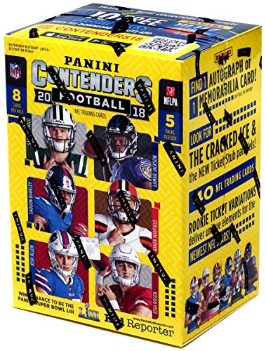 2018 Panini Contenders Football Blaster Box (Sealed)