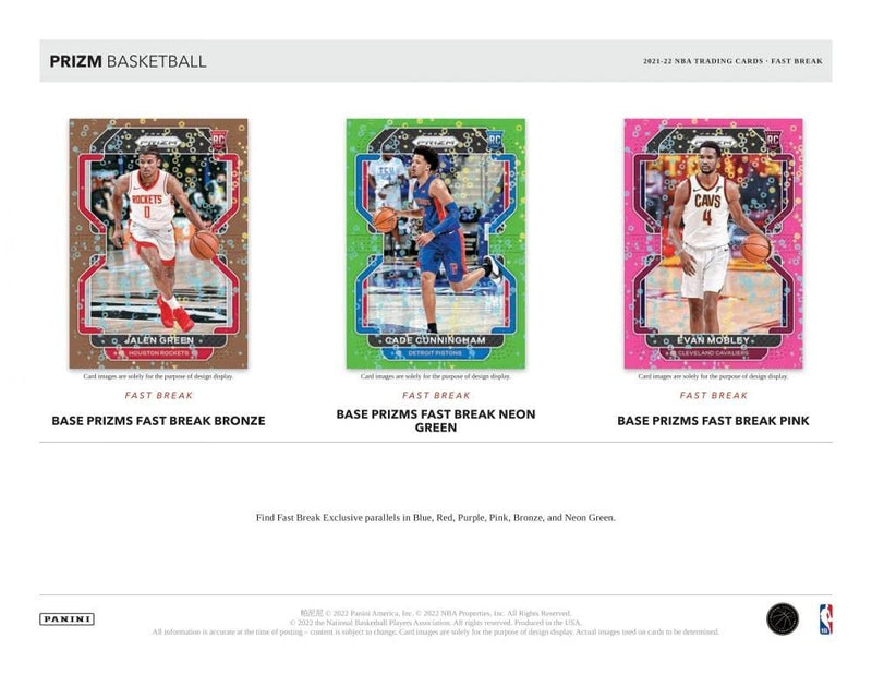 Panini 2021/22 Prizm NBA Basketball Retail Box