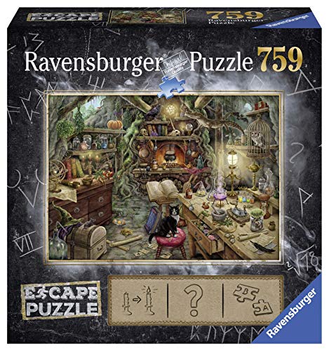 Ravensburger Escape Room Mystery Puzzle - Witch’s Kitchen 759 Piece Jigsaw Puzzles for Adults & Kids Age 12 Up