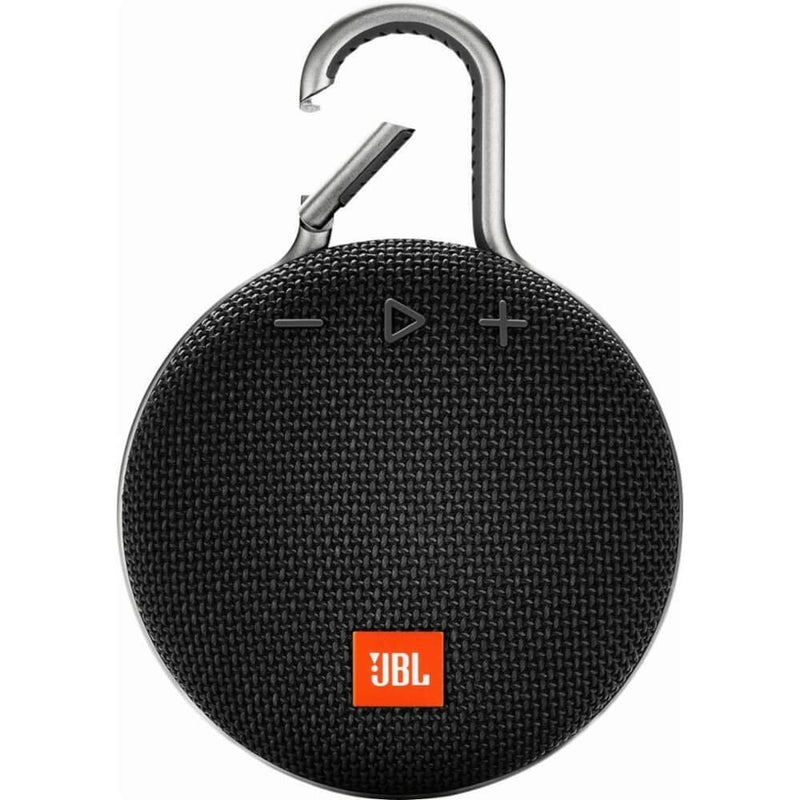 JBL CLIP 3 – Portable Bluetooth Wireless Speaker with Rechargeable Battery – Waterproof IPX7 for Outdoors – Siri and Google Compatible – Black