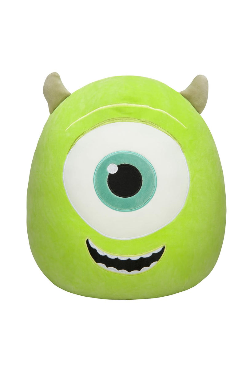 Disney and Pixar 14-inch Mike Wazowski Plush - Add Mike Wazowski to your Squad, Ultrasoft Stuffed Animal Large Plush, Official Kelly Toy Plush