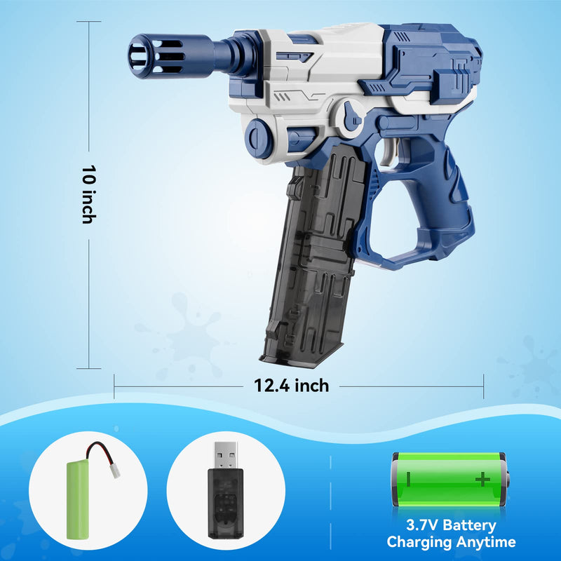 Kiztoys Electric Water Gun, Water Pistol for Kids Adults, Long Range Up to 32 FT Electric Water Gun Toy, Perfect Water Toys for Summer Water Sports, Family Pools, Beach and Outdoor