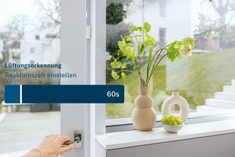 Bosch Smart Home Heating Set, 8x radiator thermostat II, 4x room thermostat II, 4x door/window contact II, 1x controller II