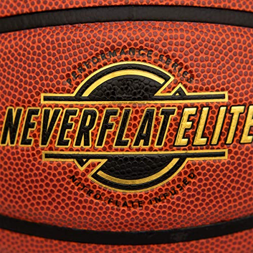 Spalding NeverFlat Elite Indoor-Outdorr Basketball 29.5"