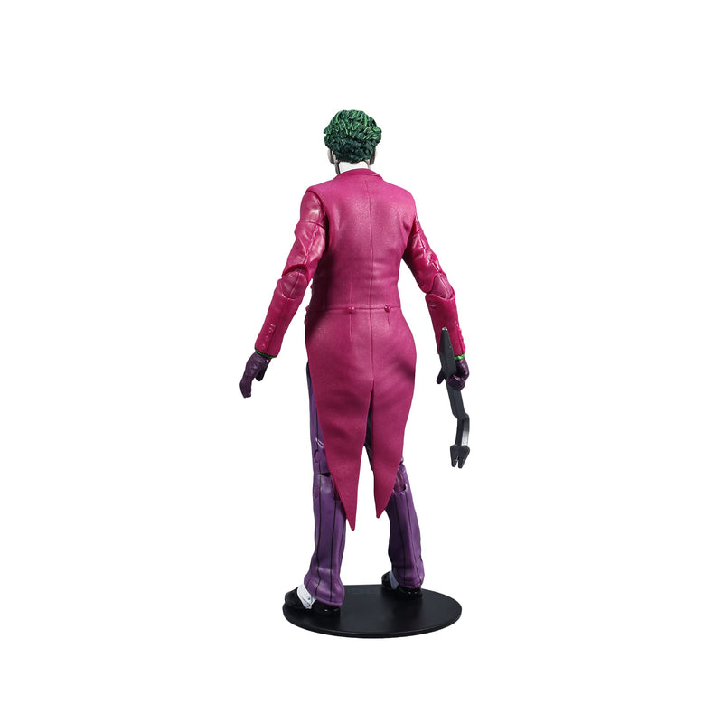 McFarlane Toys, DC Multiverse 7-inch The Joker (Death in the Family) Action Figure, Collectible DC Barman Three Joker Comic Figure with Stand Base and Unique Collectible Character Card – Ages 12+