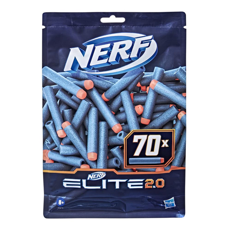 Nerf Elite 2.0 70-Dart Refill Pack – Includes 70 Official Nerf Elite 2.0 Darts, Compatible With All Nerf Elite Blasters