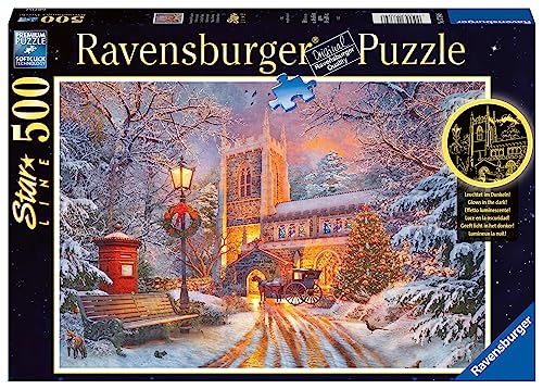 Ravensburger Starline Edition 500 Piece Christmas Jigsaw Puzzle for Adults and Kids Age 10 Years Up