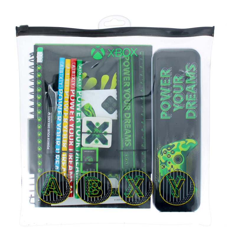 Xbox Bumper Stationery Set | Xbox Large Stationery Set | School Set | Colouring Set | XBox Stationary Set | School Supplies | Xbox Accessories