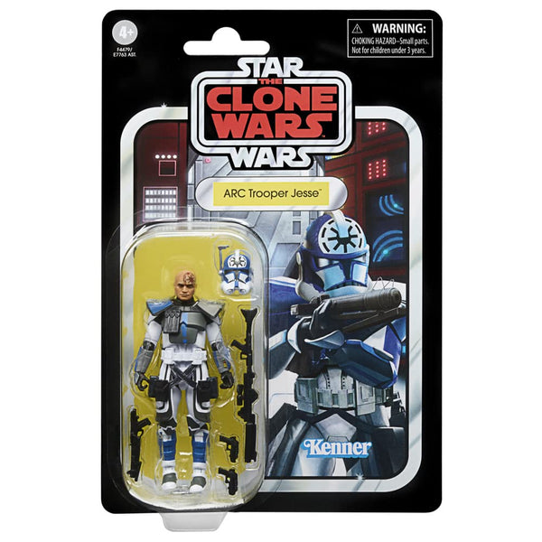 Star Wars Hasbro The Vintage Collection ARC Trooper Jesse Toy, 3.75-Inch-Scale The Clone Wars Figure, Kids 4 And Up, Multicolor, (F4479)