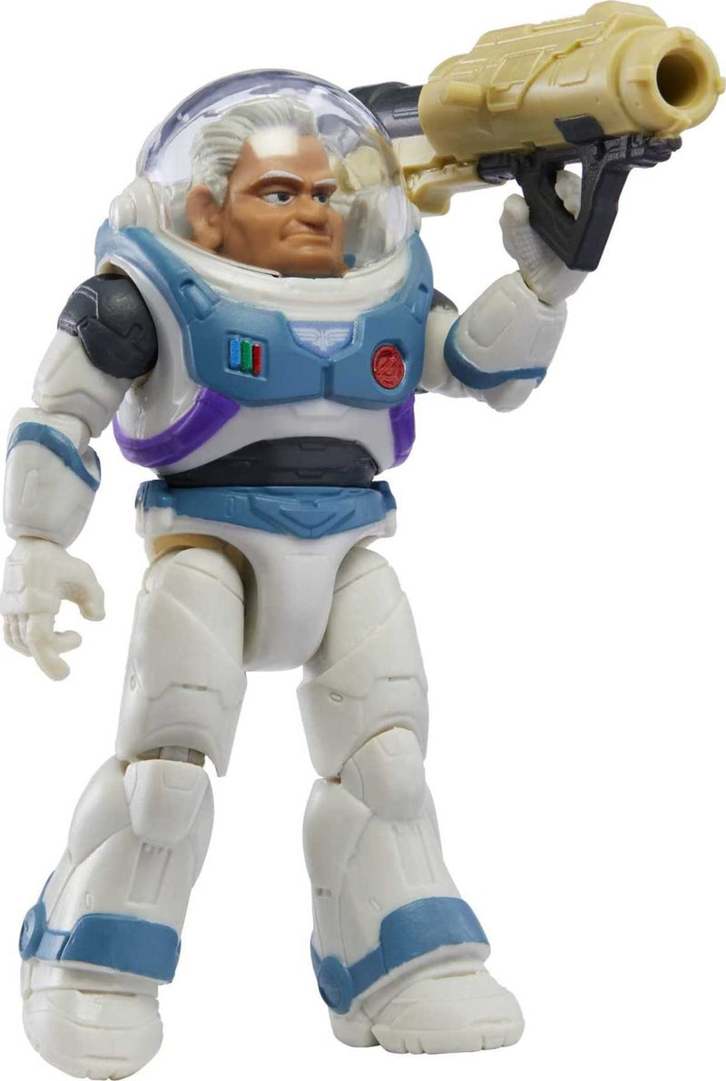 Mattel Lightyear Toys Space Ranger Alpha Darby Steel Action Figure, 14 Points of Articulation & Accessories, 5-in Scale