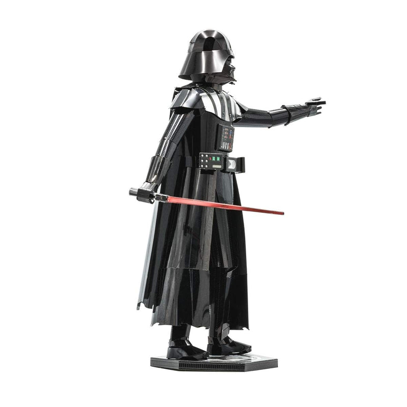 Metal Earth Fascinations Premium Series Star Wars Darth Vader 3D Metal Model Kit Bundle with Tweezers