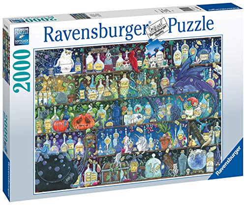 Ravensburger Poisons and Potions 2000 Piece Jigsaw Puzzle for Adults and Kids Age 12 Years Up