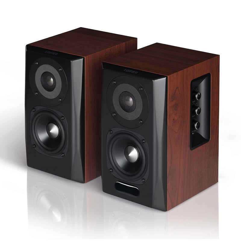 Edifier S350DB Bookshelf Speaker and Subwoofer 2.1 Speaker System Bluetooth v4.1 aptX Wireless Sound, Optical Input