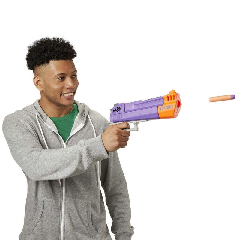 Nerf Fortnite HC-E Mega Dart Blaster – Includes 3 Official Nerf Mega Fortnite Darts – For Youth, Teens, Adults